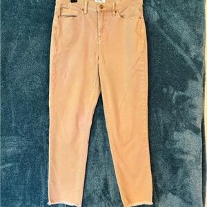 Nicole Miller Camel Cropped Jeans